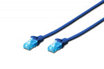 Cablu de conectare U/UTP cat.5e PVC 2m albastru