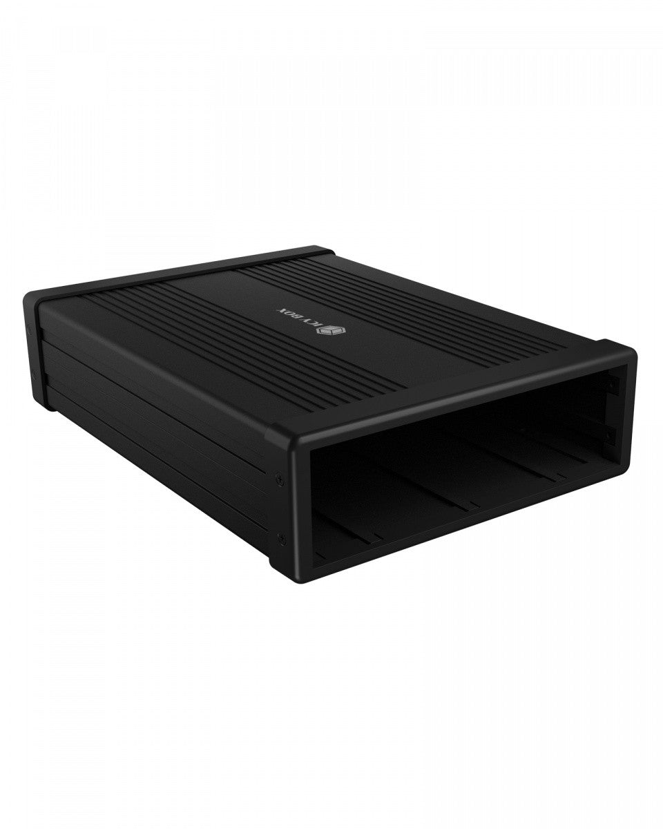 Carcasă DVD/Blu-Ray SATA IB-525-U3 1x5.25, neagră