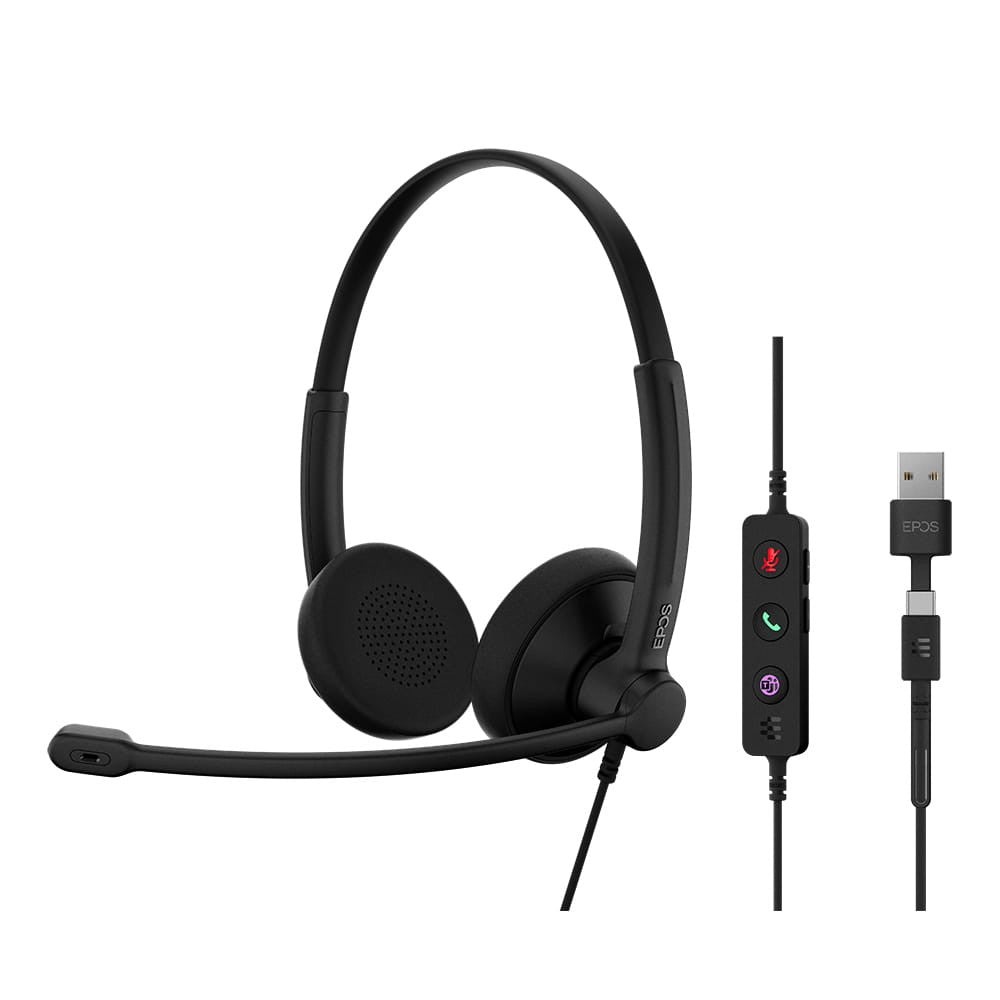Căști stereo IMPACT 100 MS USB-C+A