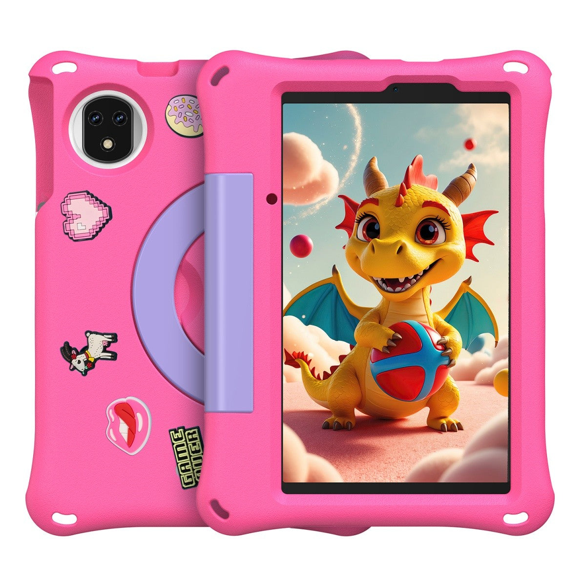 Tabletă Tab A9 Pro Kids 4G 8" 4/128GB cu husă pentru copii roz