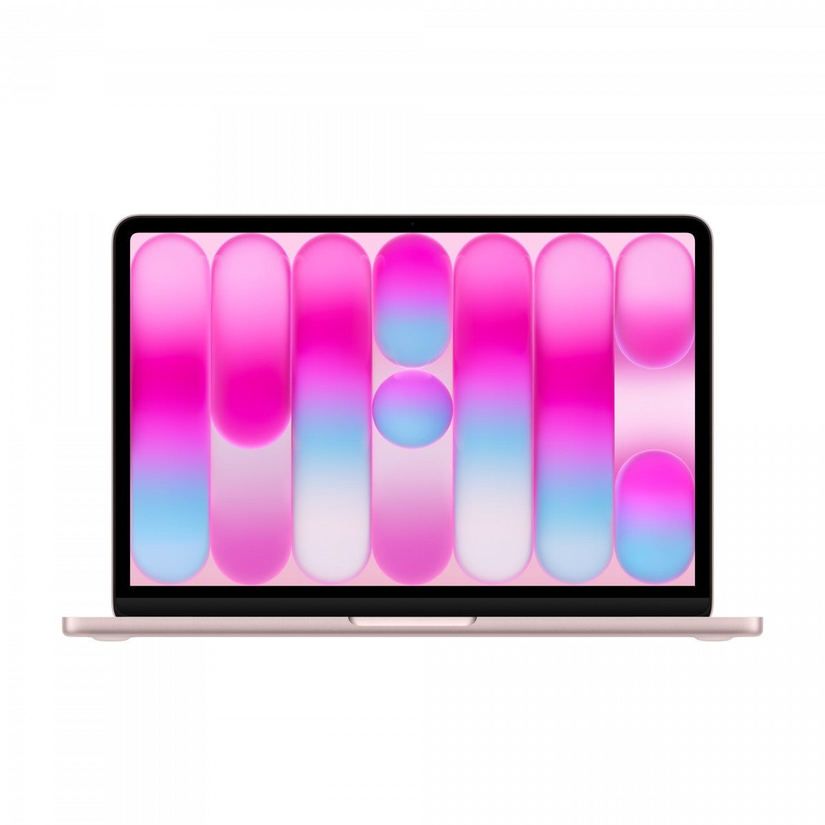 MacBook Neo 13 inch: A18 Pro 6/5, 8 GB, SSD de 512 GB, fără adaptor de alimentare, Touch ID - Roz subtil