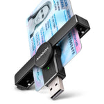 Cititor de carduri de identitate CRE-SMPA PocketReader USB-A