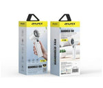 Mini ventilator de mână F36 2200mAh alb