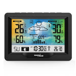 Stație meteo wireless GB540N cu indicator de confort, măsurare umiditate, fază lunară, ceas cu sistem DCF