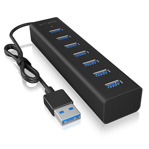 IB-HUB1700-U3 Hub USB cu 7 porturi + sursă de alimentare