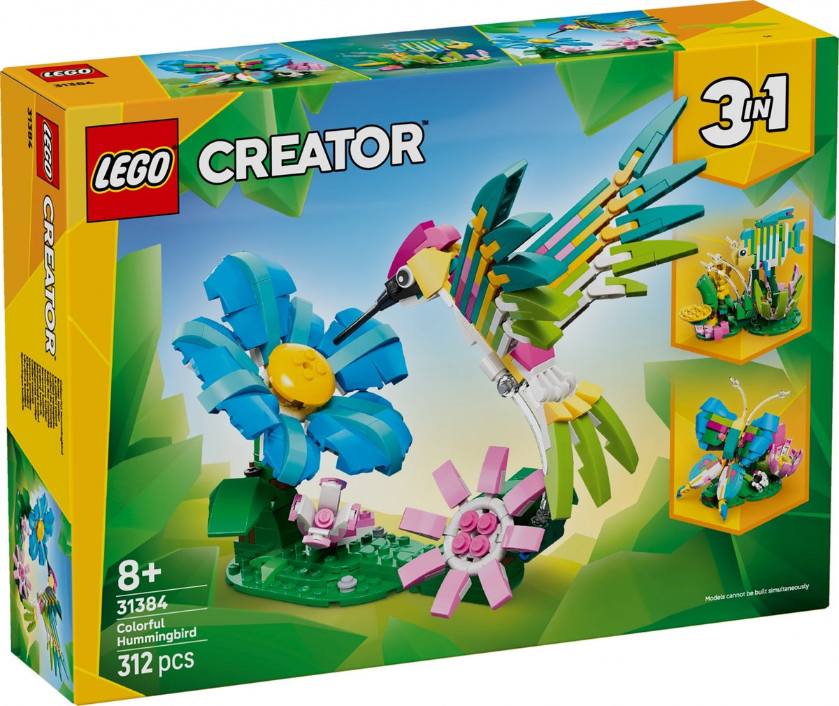 Creator 31384 Animale sălbatice: Colibri colorat