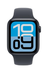 Carcasă din aluminiu Midnight de 40 mm pentru ceas SE 3 GPS+Cellular, curea sport Midnight - Mărime S/M