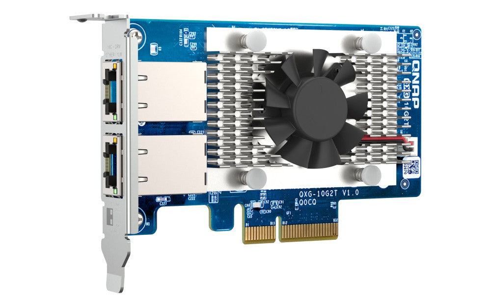 Card de rețea QXG-10G2T cu două porturi 10G BASE-T 10Gb