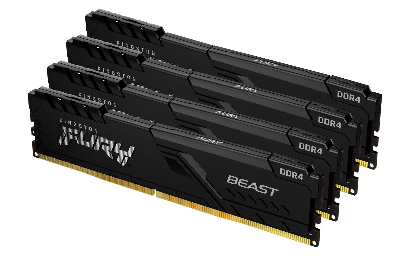 Memorie DDR4 FURY Beast 128GB (4*32GB)/3200 CL16