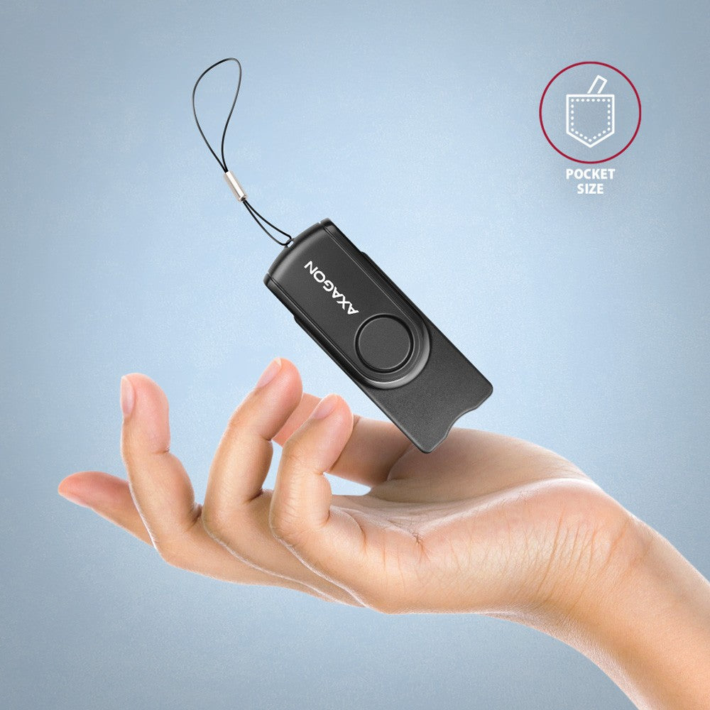 Cititor de carduri de identitate și cititor de carduri SD/microSD/SIM PocketReader USB CRE-SMP2A