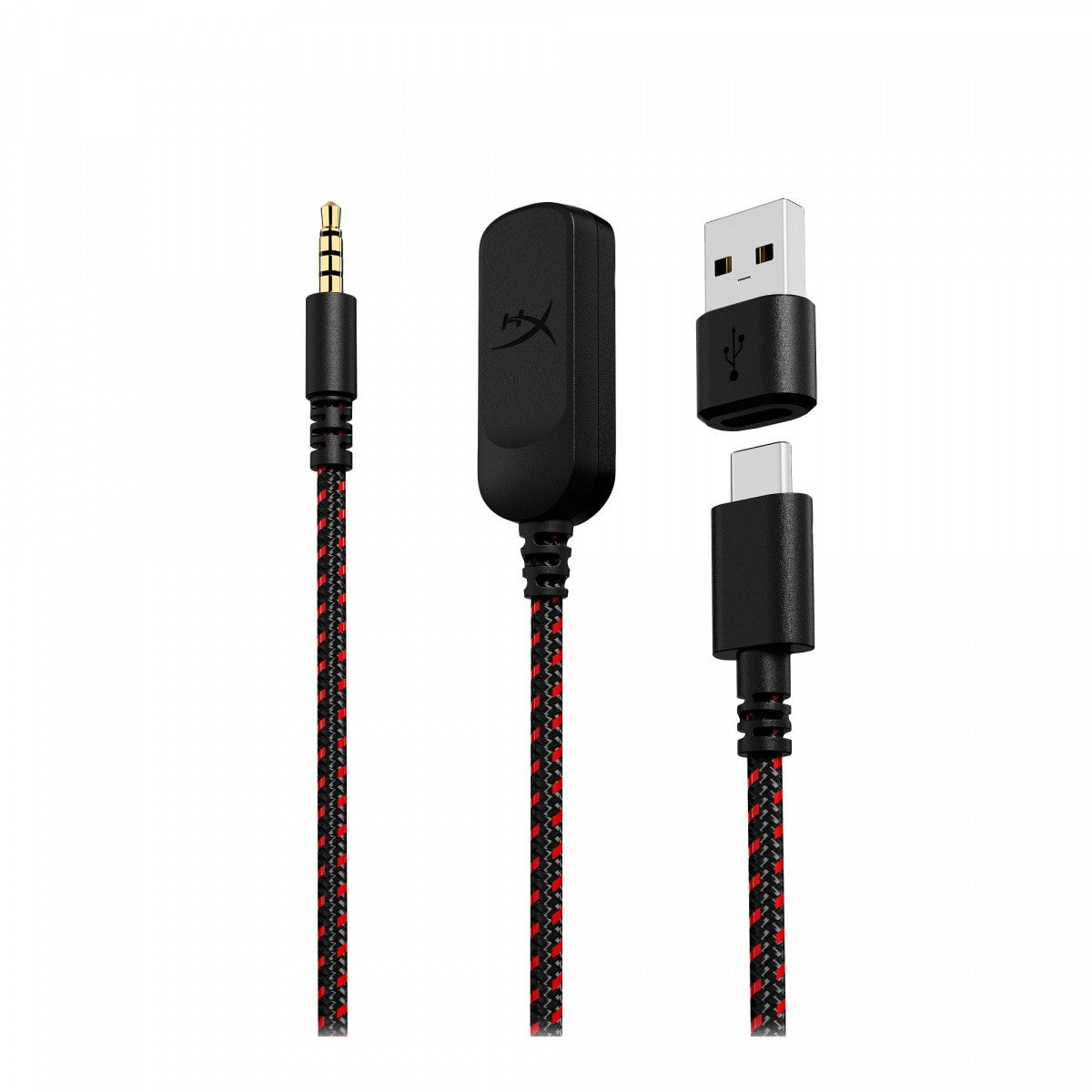 Căști de gaming CloudX III negre și roșii - 727A9AA