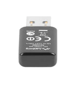 Adaptor de rețea USB AC1200 cu bandă duală și 2 antene interne NC-1200-WI