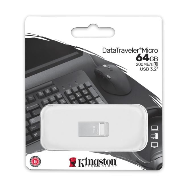 Stick USB Data Traveler Micro G2 64GB USB 3.2 Gen1