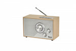 Radio OR SŁOWIK USB/BT maro deschis