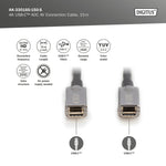 Cablu de conectare hibrid AOC USB 3.1 Tip-C/USB Tip-C 4K 60Hz 15m