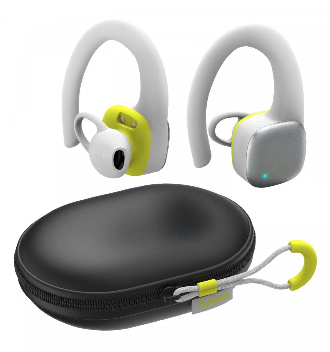 Căști intraauriculare True Wireless, albe