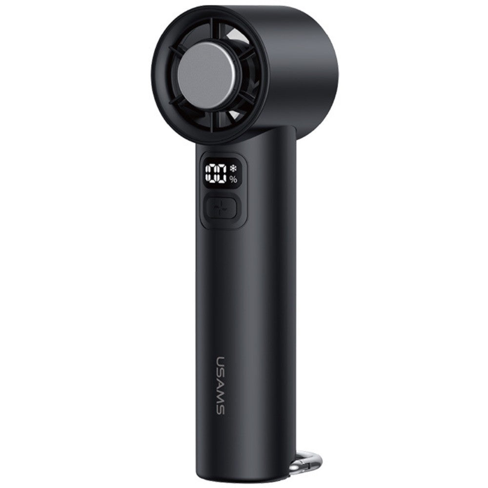 Ventilator de mână cu răcire cu gheață 2000mAh negru