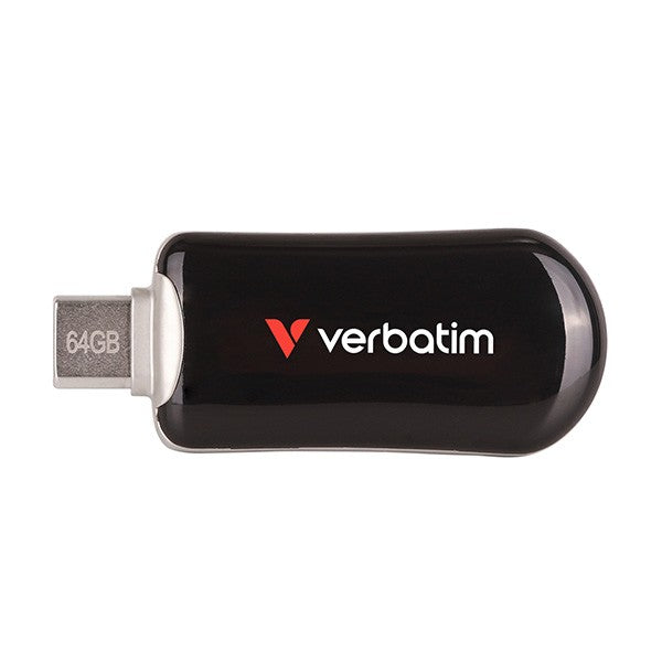 Stick USB Plectra 64GB USB-C 100MB/s 30224 negru