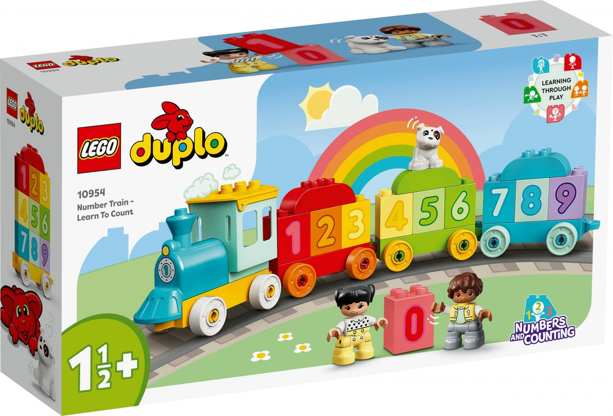 DUPLO 10954 Trenulețul numerelor - învață să numere
