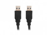 Cablu USB-A M/M 3.0 0.5m Negru