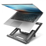 Suport laptop din aluminiu STND-L 10-17.3", 4 unghiuri de înclinare reglabile