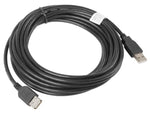 Cablu prelungitor USB 2.0 AM-AF negru 5M