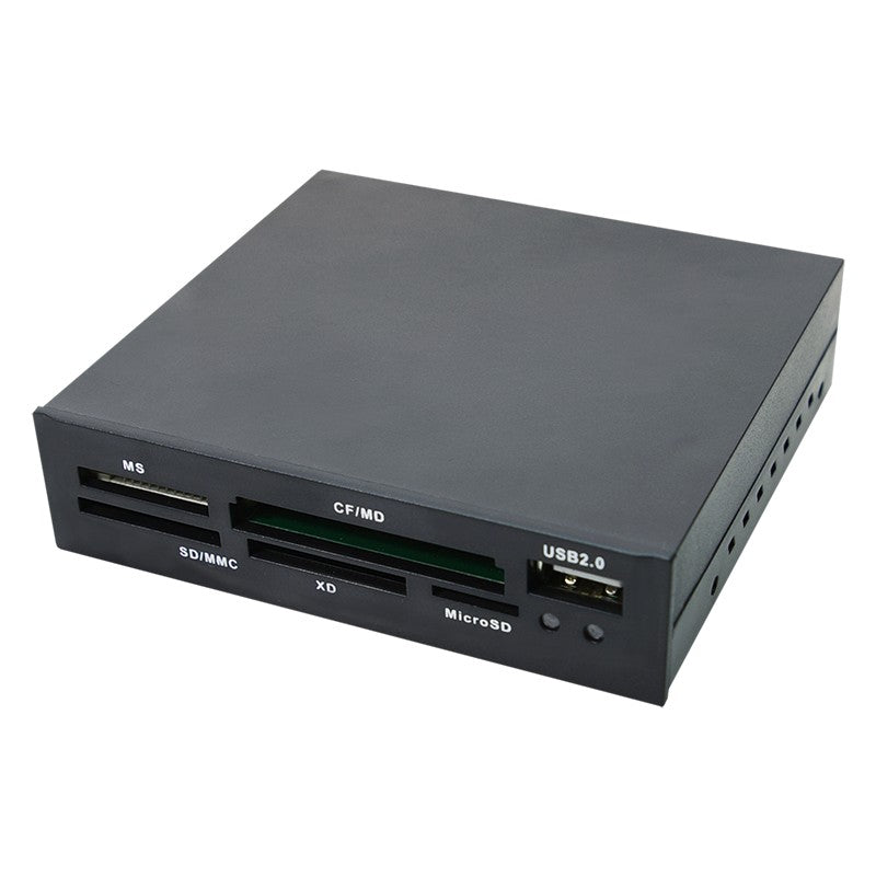 Cititor de carduri de memorie, USB 2.0, port intern de 3,5"