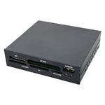 Cititor de carduri de memorie, USB 2.0, port intern de 3,5"