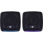 Boxe computer J3 2.0 6W LED USB, negre