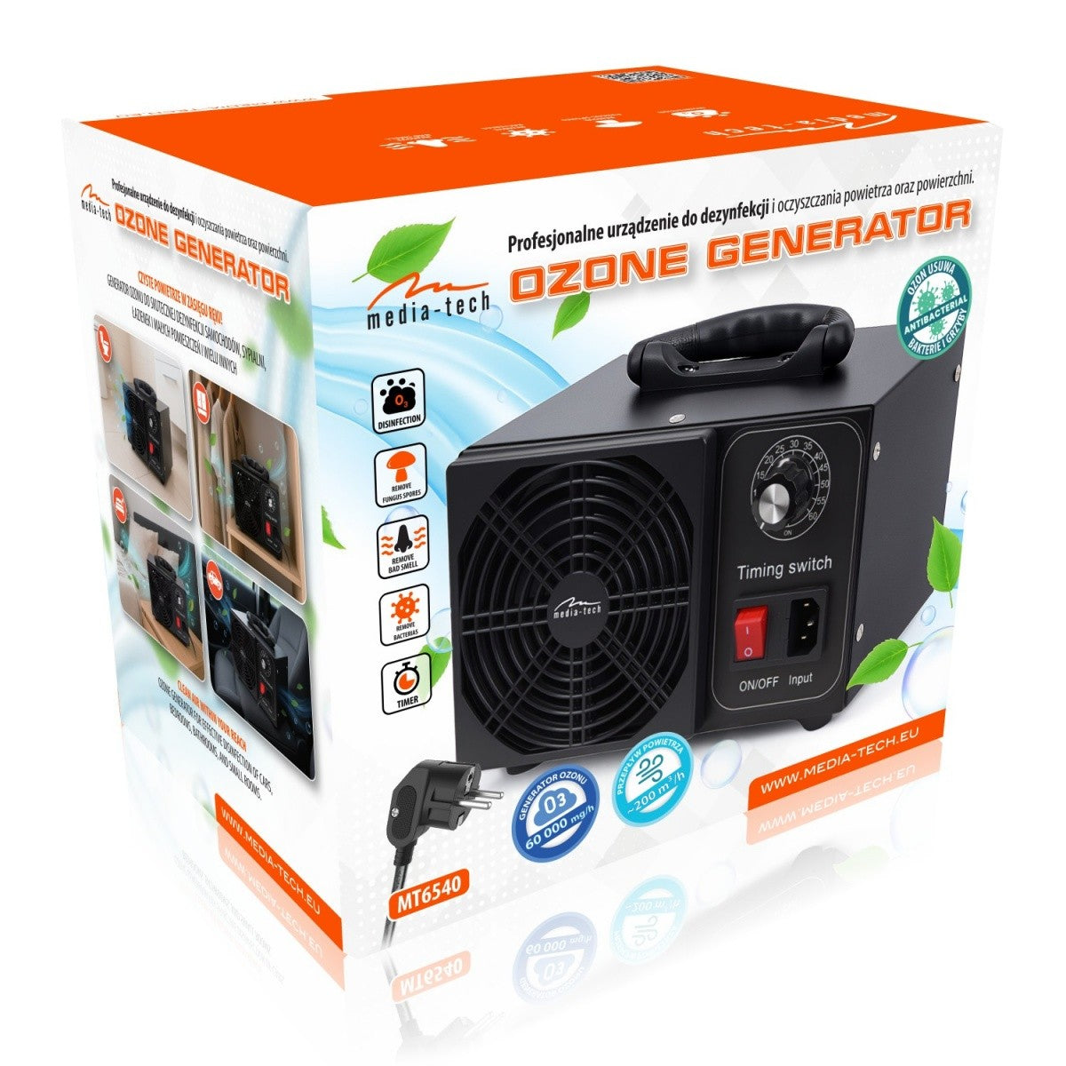 Generator de ozon / Ozonator MT6540