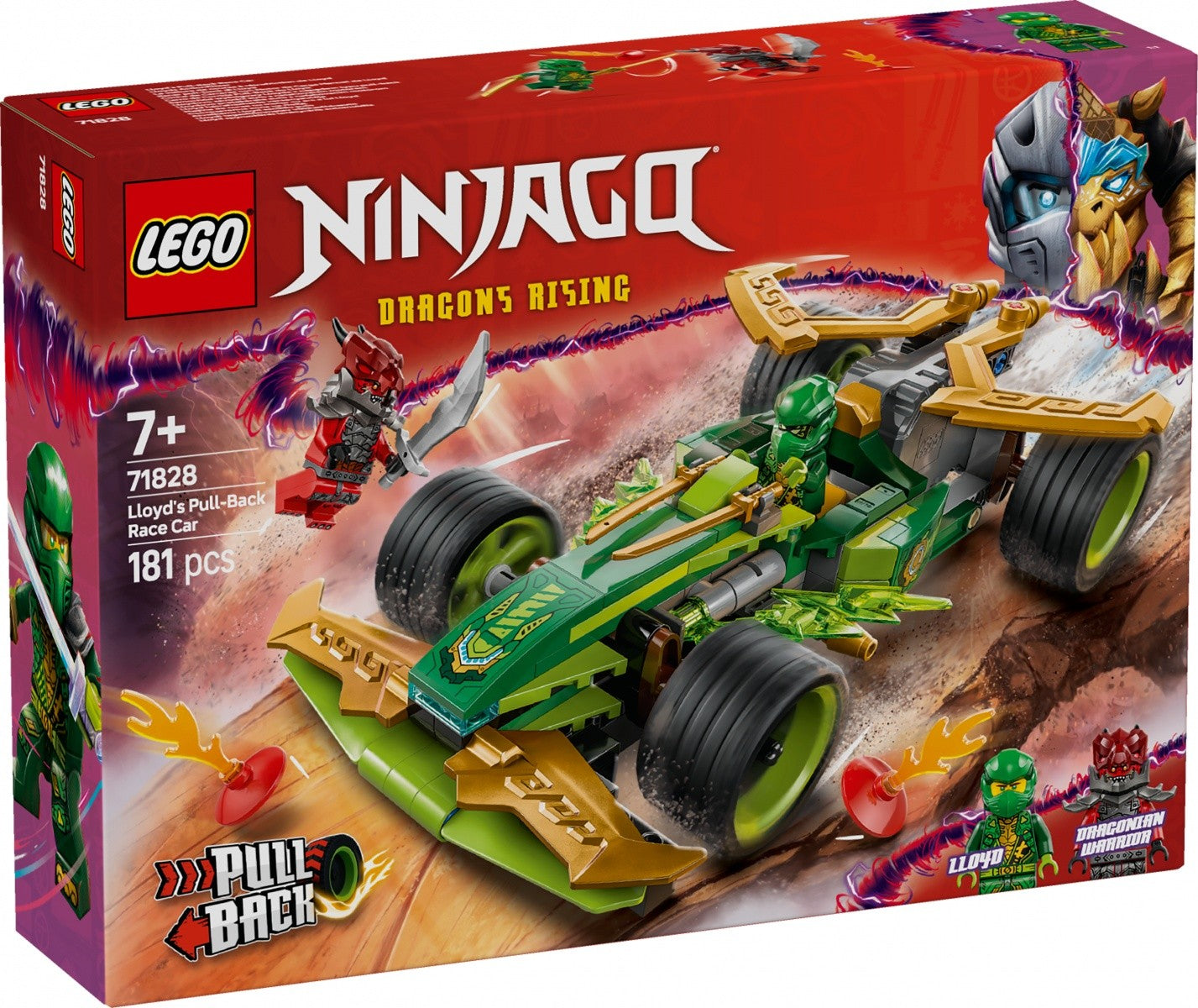 Ninjago Bricks 71828 Mașina de curse retractabilă a lui Lloyd