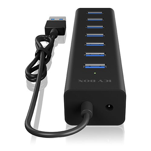 IB-HUB1700-U3 Hub USB cu 7 porturi + sursă de alimentare