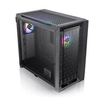 Carcasă CTE C750 Full Tower ARGB, sticlă securizată 14cmx3 - Negru