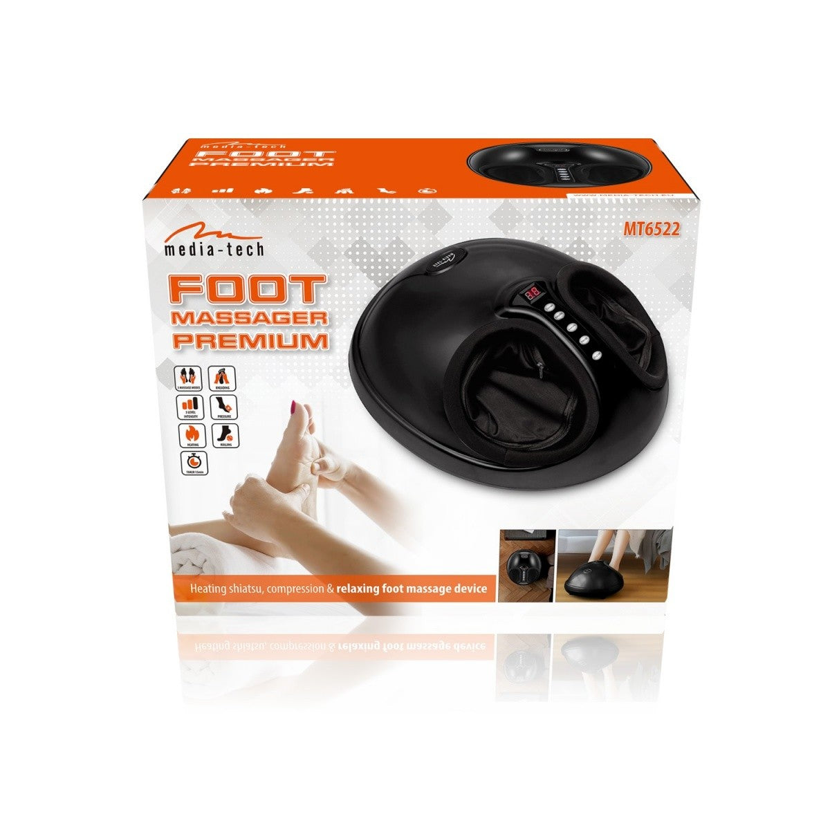 APARAT DE MASAJ PENTRU PICIOARE PREMIUM MT6522