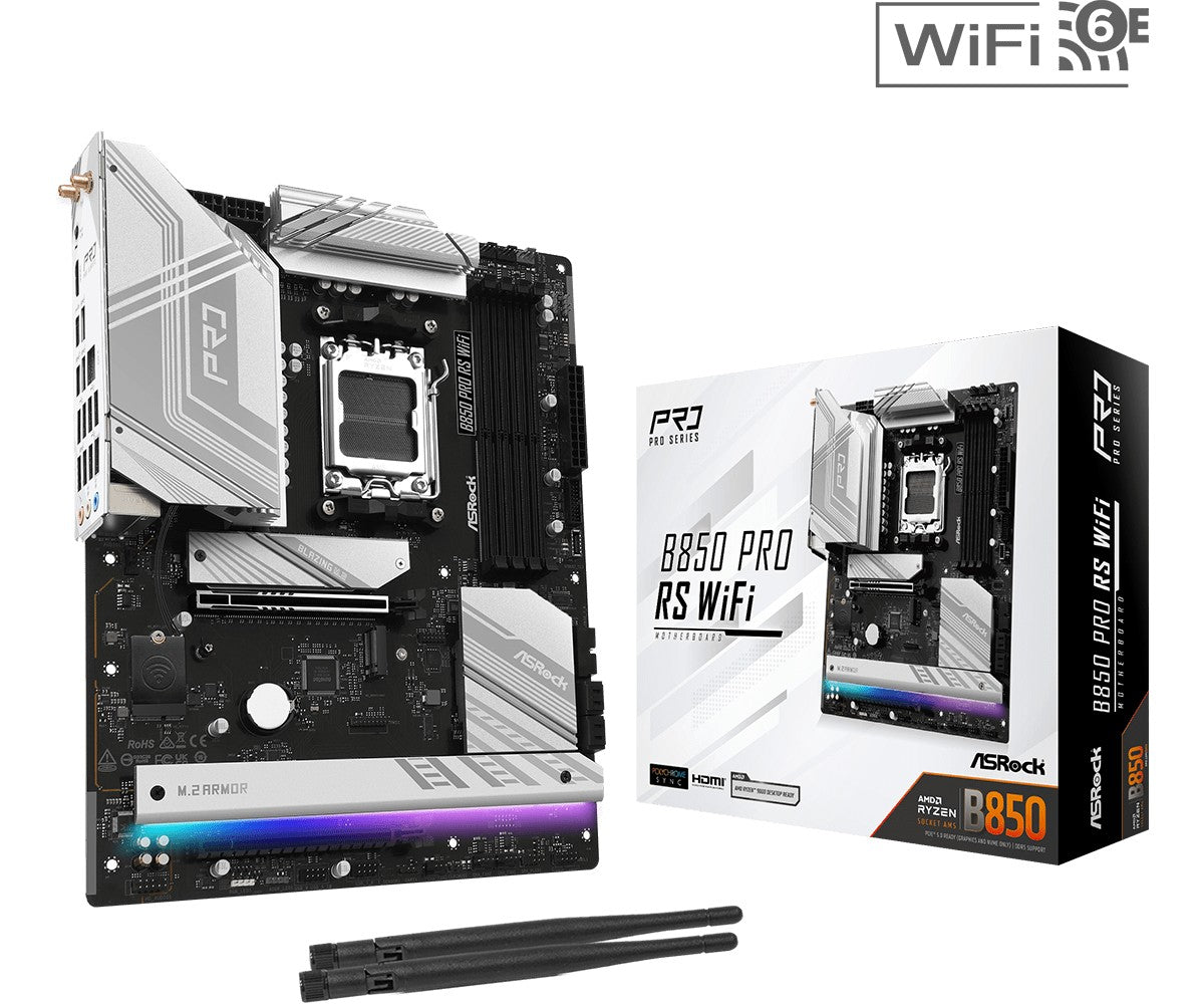 Placă de bază ATX B850 PRO RS WIFI AM5 4DDR5