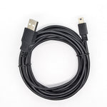 Cablu USB - Mini USB 3m negru
