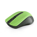 MOUSE OPTIC FĂRĂ FIR WM9 NEGRU-VERDE