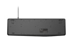 Tastatură Nautilus US Slim, neagră, 1,8 m