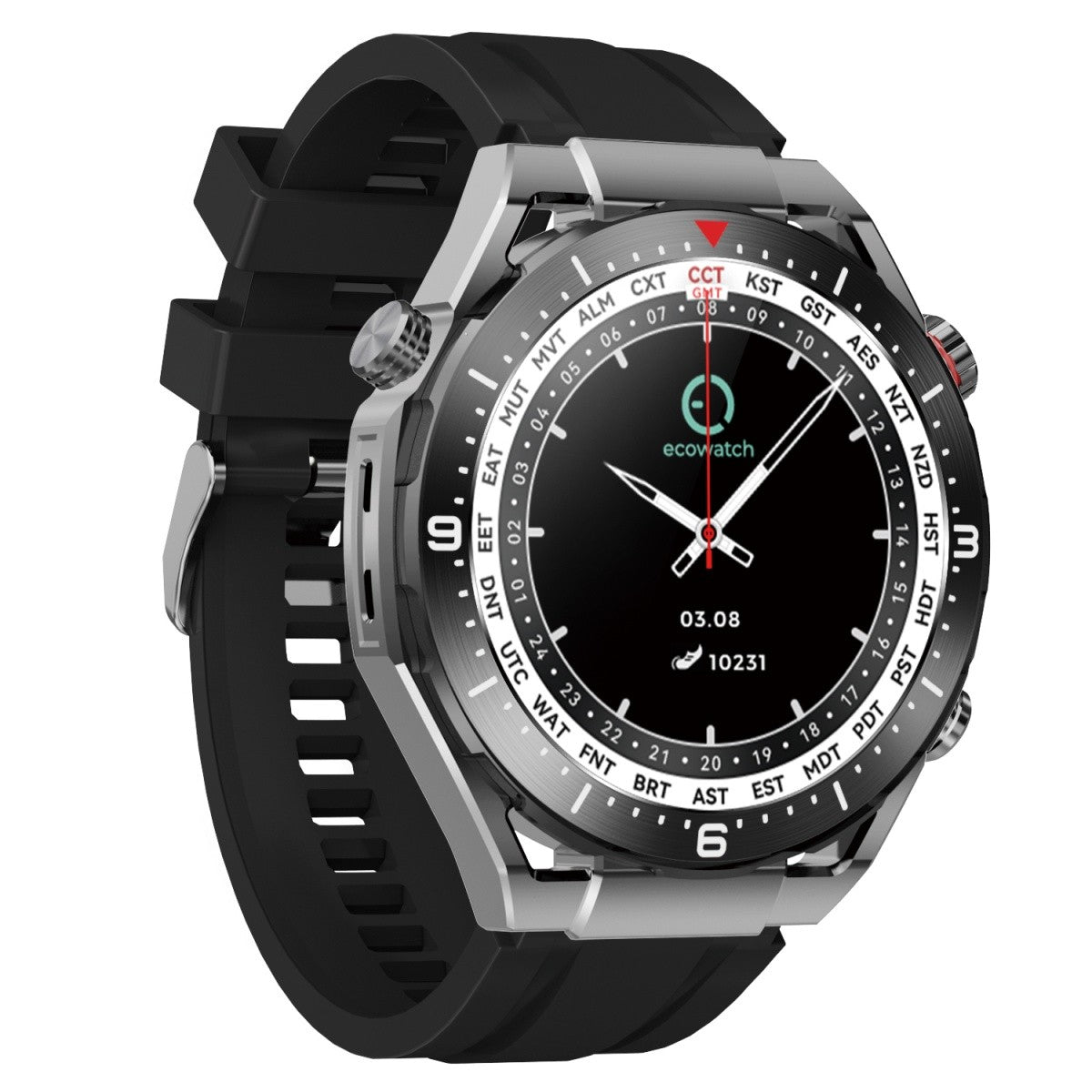 Ceas inteligent EW01 negru