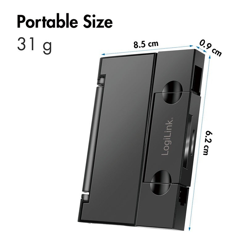 Cititor de carduri SD/microSD USB 3.2 Gen 1