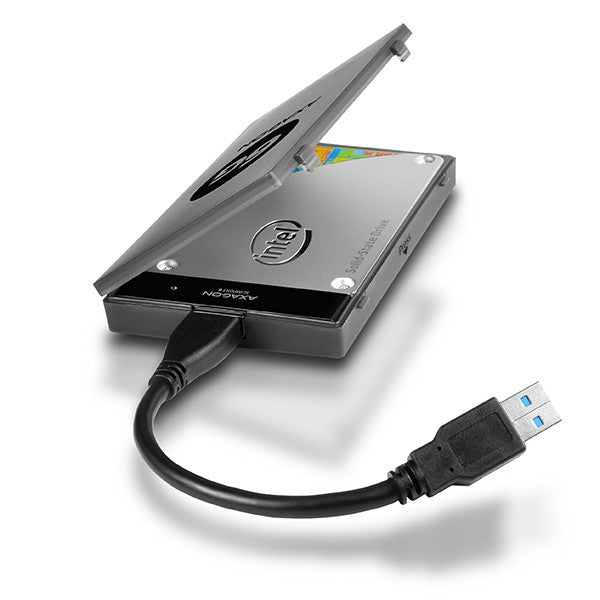 Adaptor ADSA-1S6 USB 3.0 - SATA 6G pentru conectarea rapidă a unui SSD/HDD de 2,5", cu cutie
