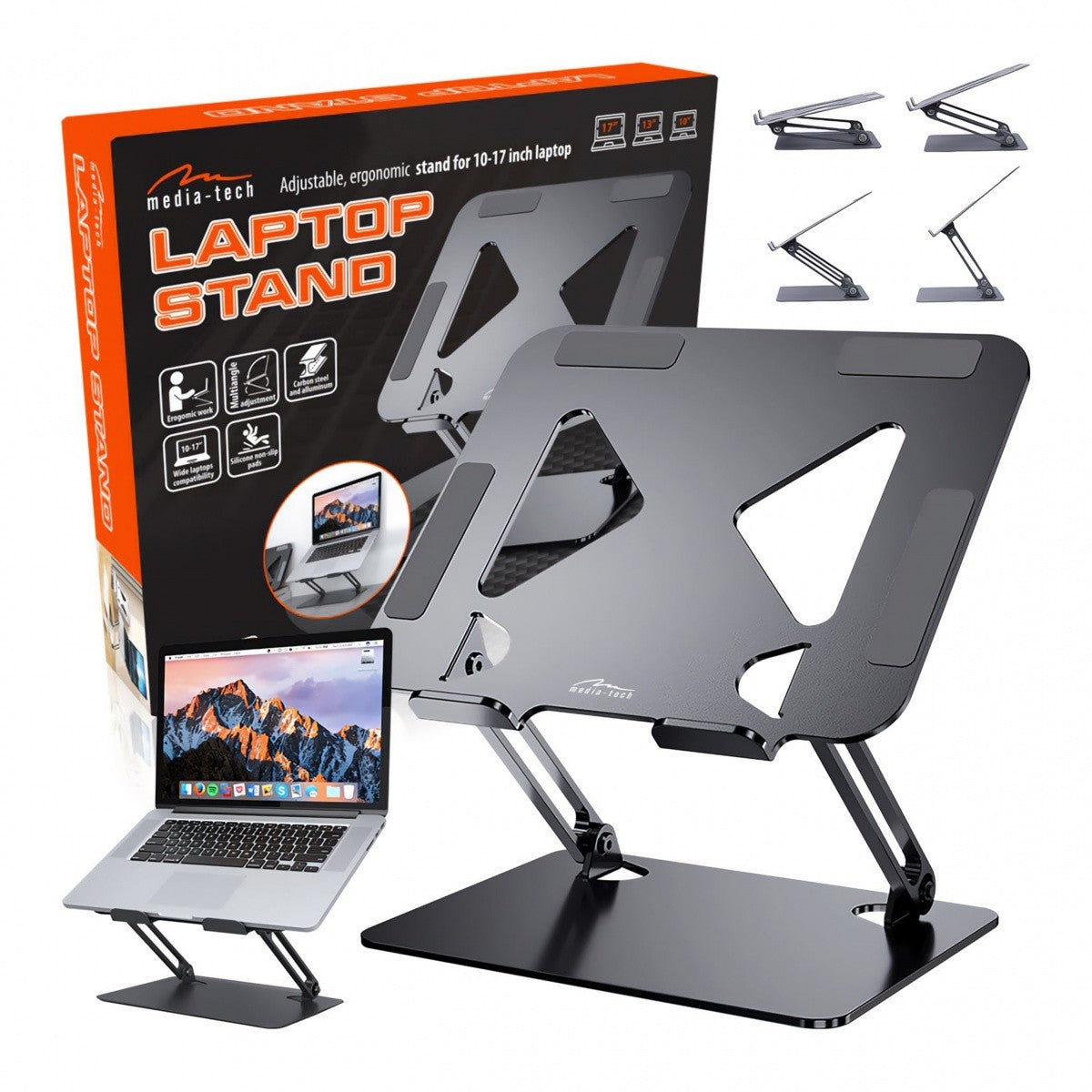 Suport laptop reglabil și ergonomic 10-17 inci MT2661