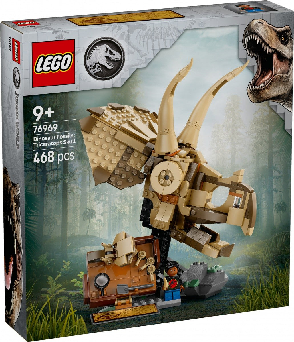 Jurassic World 76969 Schelete de dinozaur: Craniu de triceratops