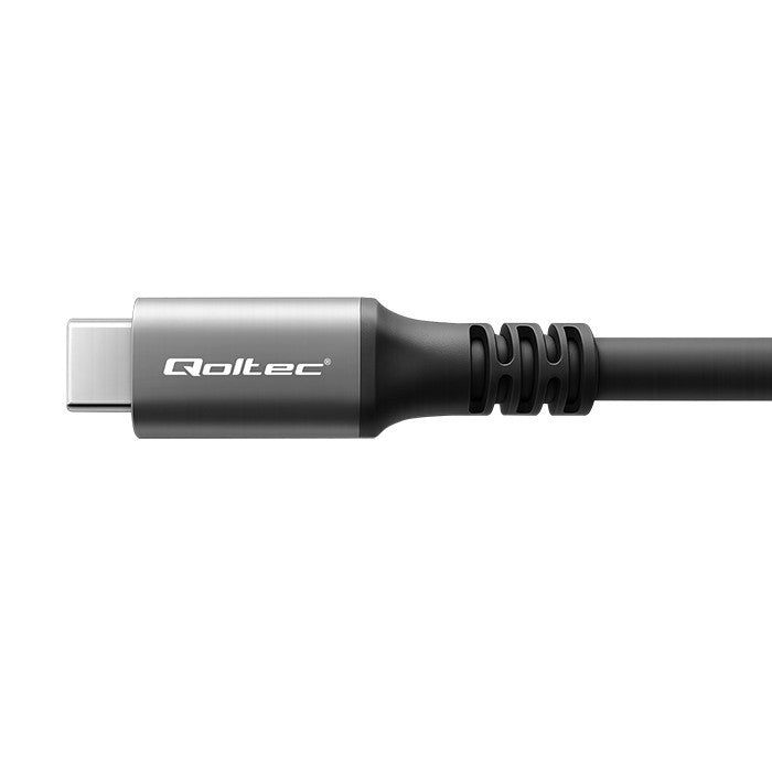 Cablu USB4 Ultra-Rapid | USB-C PD 240W | Thunderbolt 3/4 | 4K | 40Gb/s | 1m | Negru
