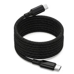 Cablu magnetic USB C-USB C 1m negru