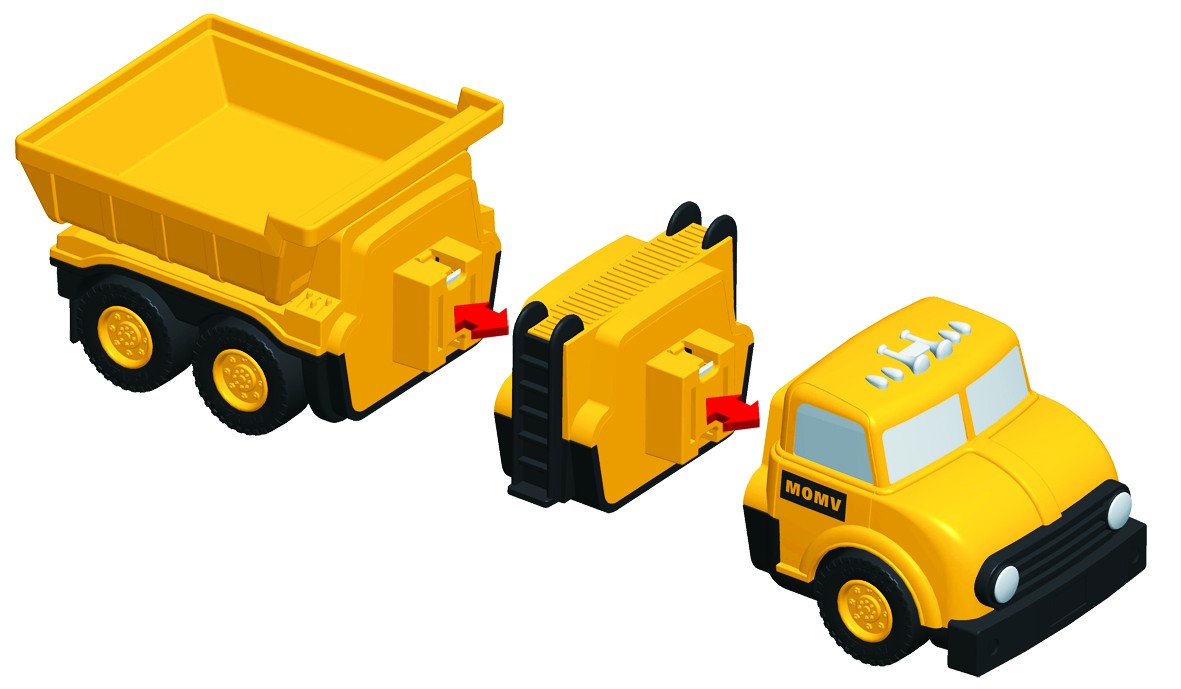 Vehicule de construcții magnetice MalBlo