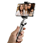 Mini trepied elegant 2 în 1 pentru smartphone și cameră foto