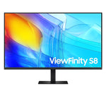 Monitor 37 cali ViewFinity S80D VA 3840x2160 UHD 16:9 1xHDMI 1xDP 3xUSB-A 5ms PinP/PbyP 60Hz HAS+PIVOT placa 3YOn-Site (LS37D800EAUXEN)
