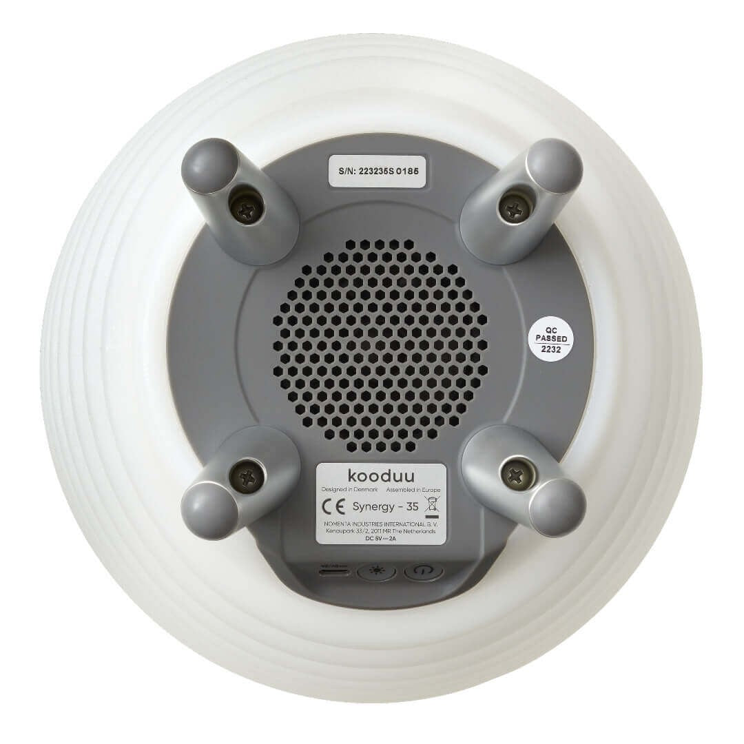 Lampă LED cu difuzor și răcitor Synergy 35 albă