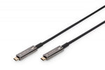 Cablu de conectare hibrid AOC USB 3.1 Tip C/USB Tip C 4K 60Hz 10m